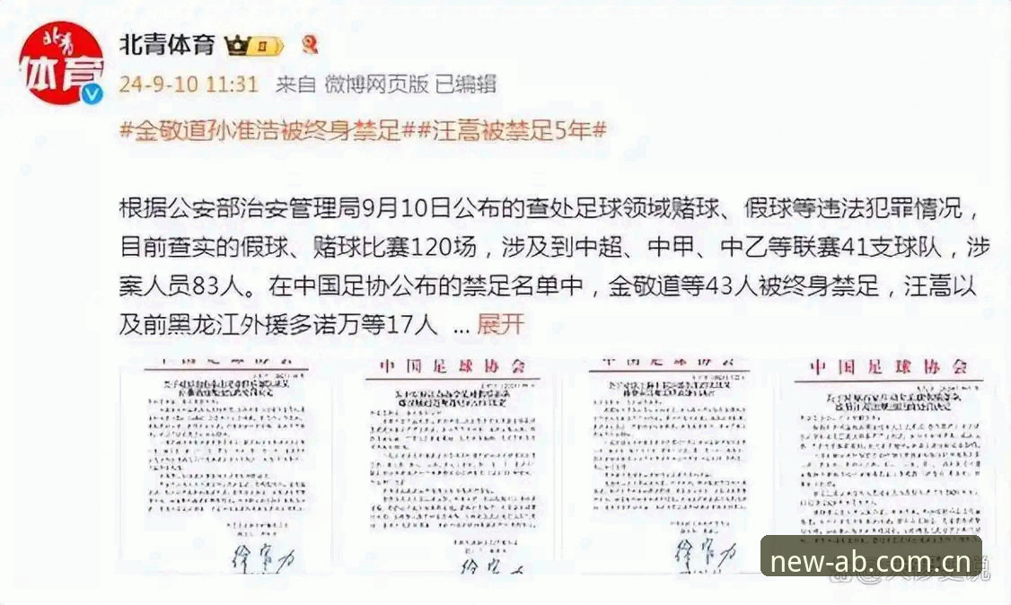 中国足协第三批禁足名单深度解析：ab娱乐使用教程带你了解行业整顿新动态